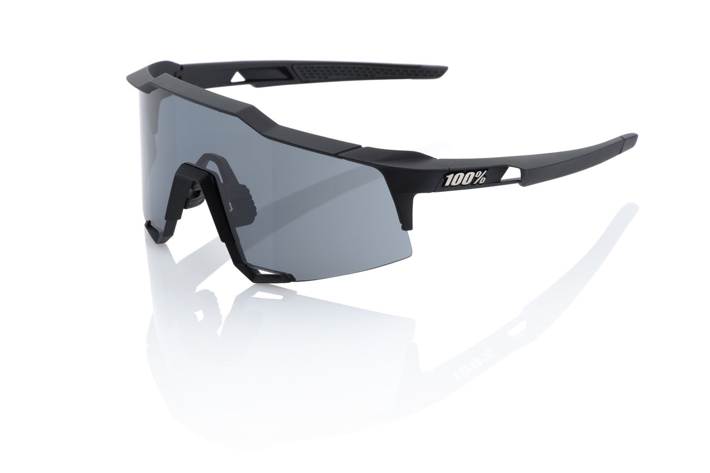 Sunglasses 100% Speedcraft - Soft Tact Black - Smoke