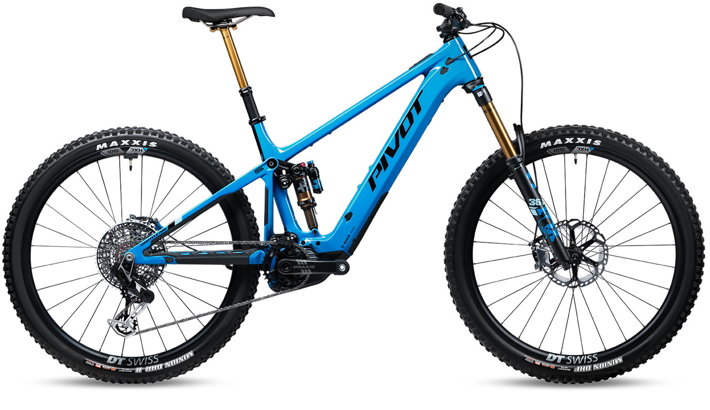 Bike Pivot Shuttle AM Bosch Pro XO Fox Factory - Neptune Blue - Medium (DEMO)