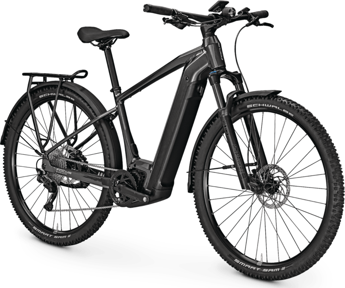 Bike Focus Aventura2 6.7 625Wh - F23 - Diamondblack Gloss / Grey