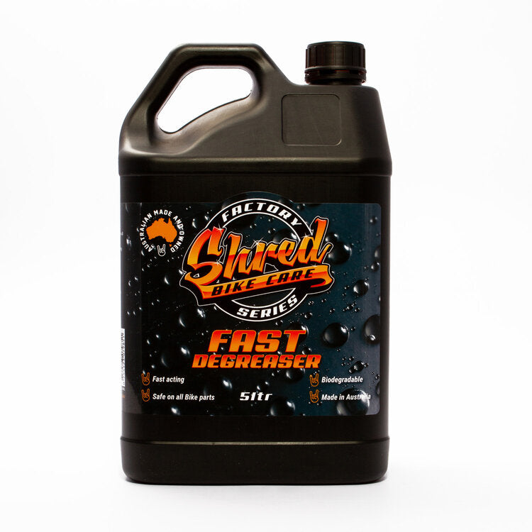 DEGREASER BIKE WASH SHRED FAST FACTORY SERIES 5L
